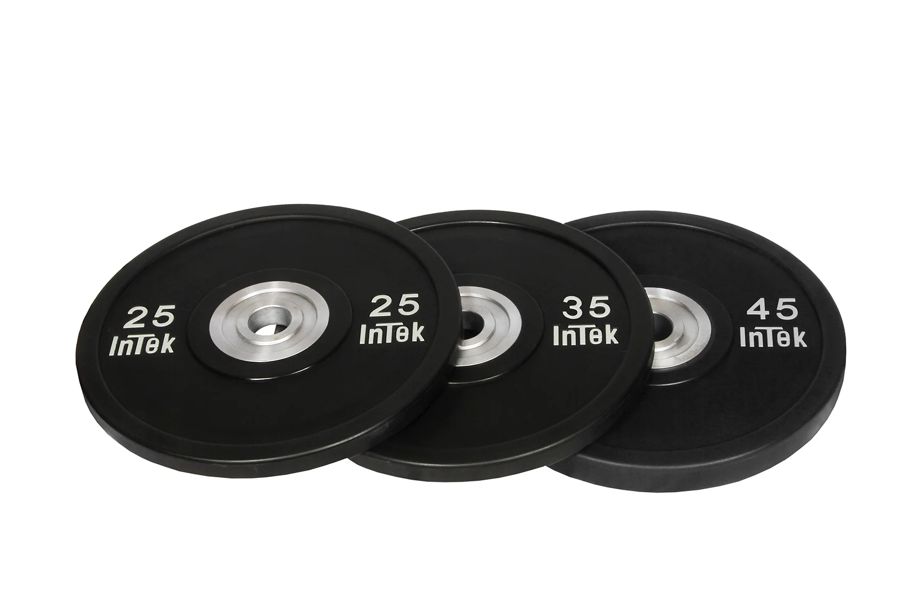 INTEK | Urethane Olympic Training Bumpers | Black